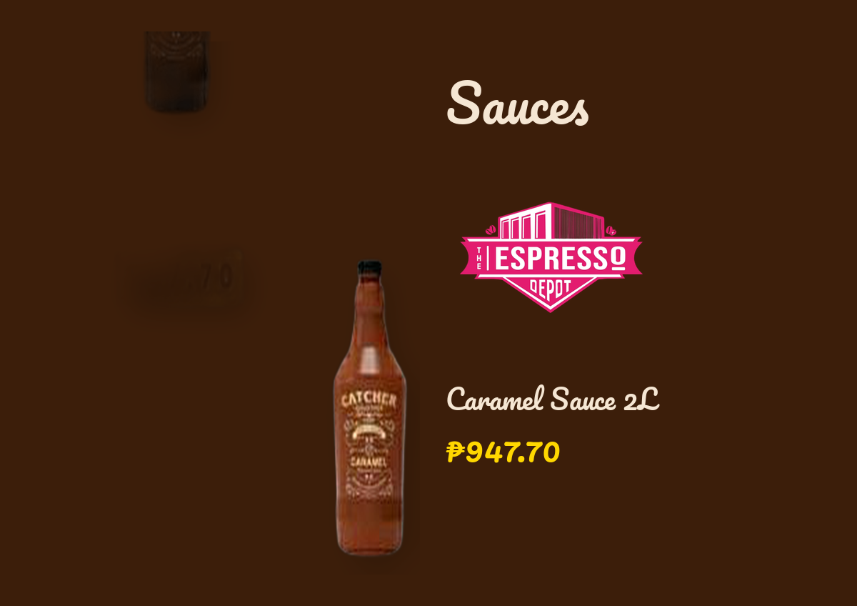 Catcher Caramel Sauce 2L